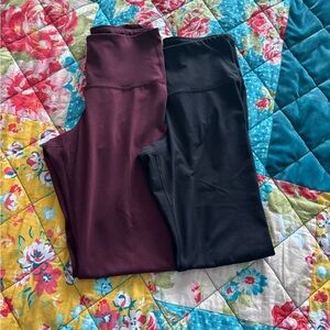 Bundle of Old Navy PowerPress High Rise Leggings